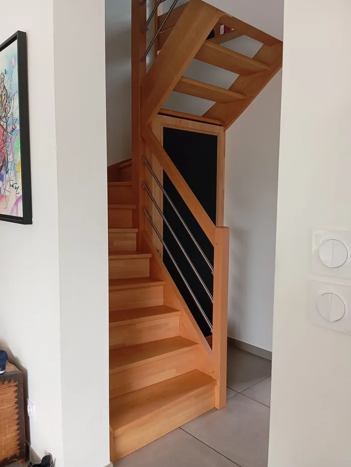 Aménagement en bois réalisé sur mesure