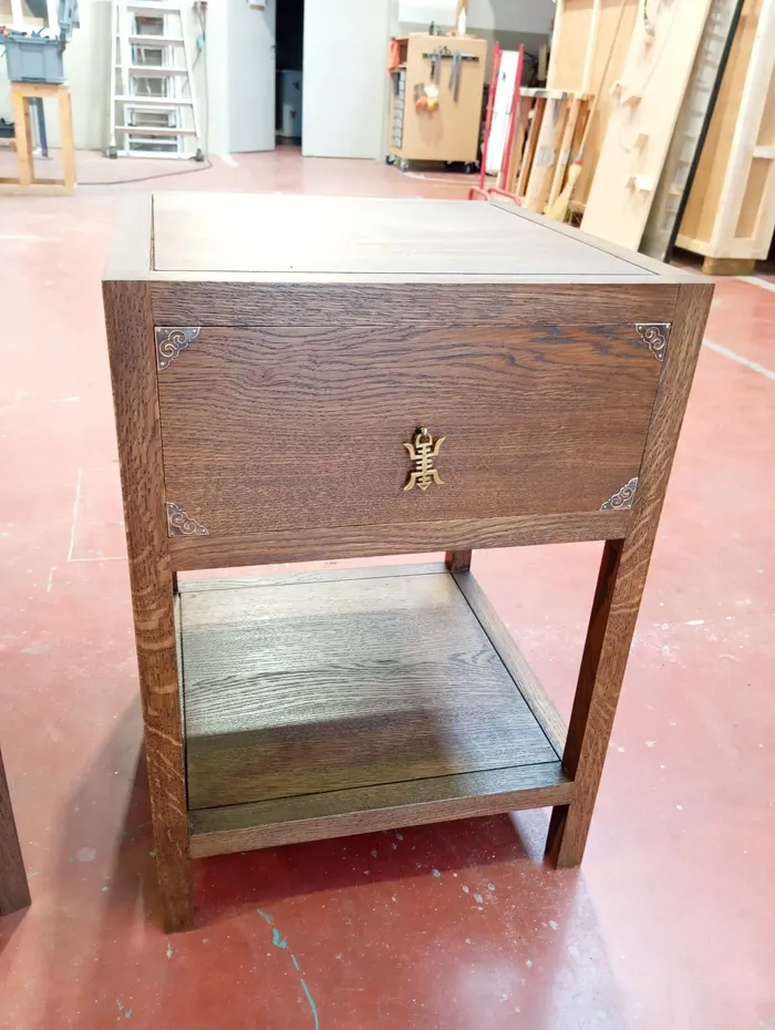 Détail d'un meuble sur mesure
