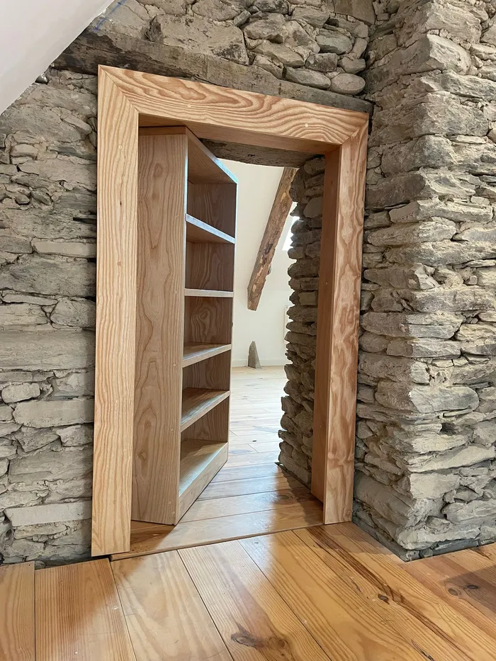 Pièce de mobilier réalisée sur mesure