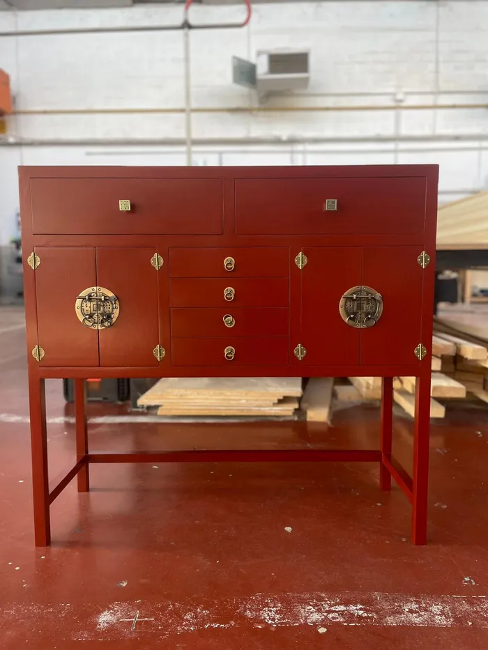 Meuble sur mesure fabriqué à l'atelier Au Grenier
