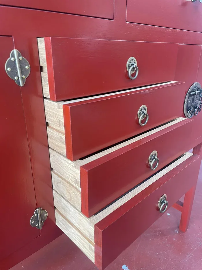 Meuble contemporain en bois sur mesure
